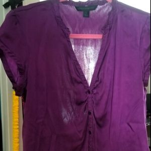 3/$10 - Express silk button up